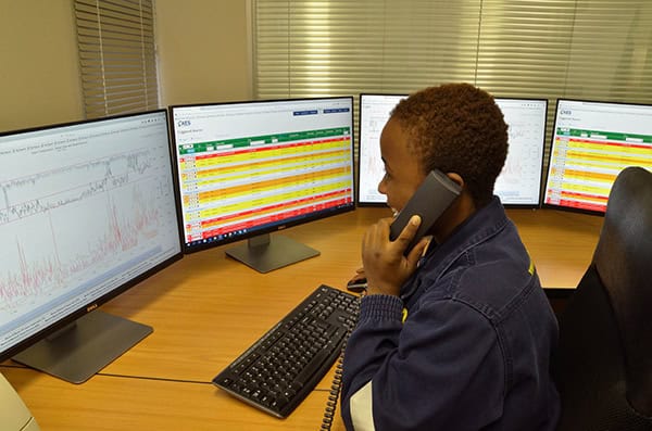 AES centralised operations using remote monitoring systems (RMS).